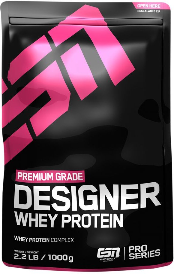 ESN Designer Whey, Vanille, Pulver 1000 g