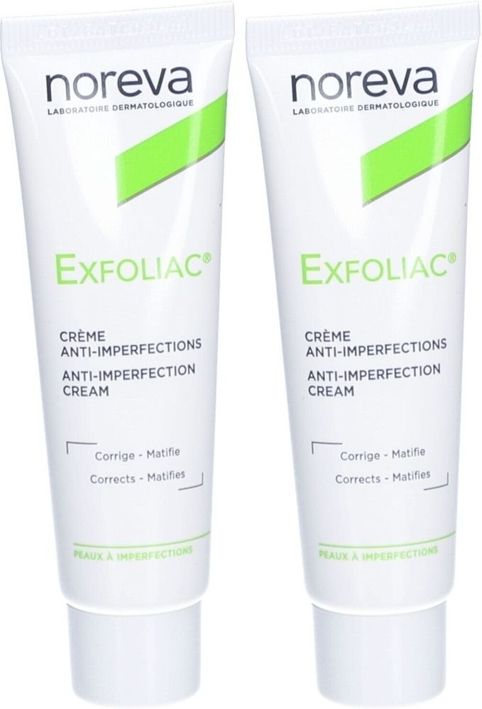 Noreva Exfoliac Creme 2x 2x30 ml