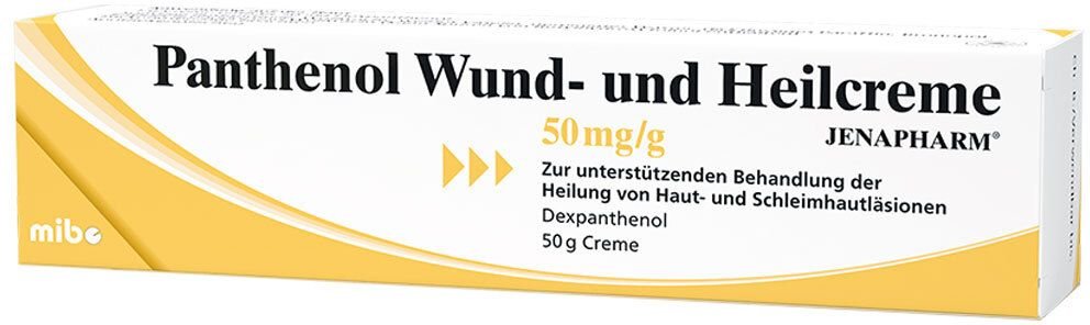 Panthenol Wund- und Heilcreme Jenapharm 50 g Creme