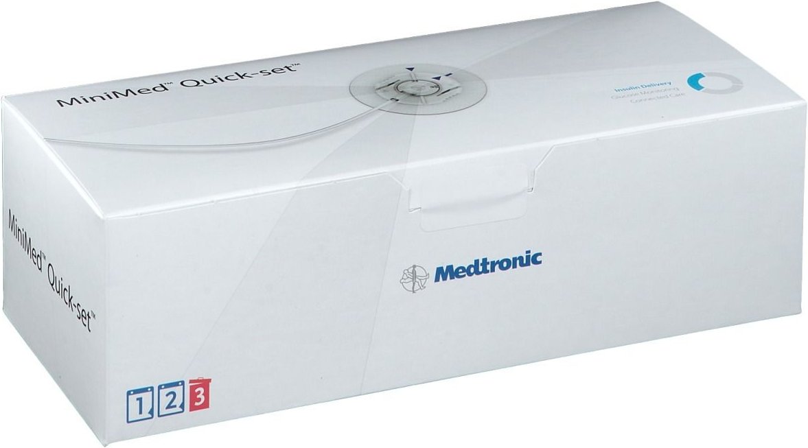 Paradigm Quick-set 9 mm Kanüle 60 cm Kath.Länge 10 St Infusionsset