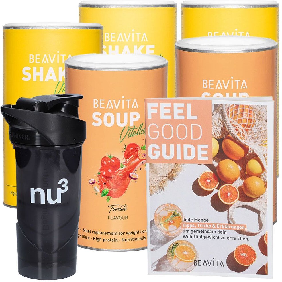 Beavita 4-Wochen-Diät-Paket, Suppen & fruchtige Shakes 1 St Set