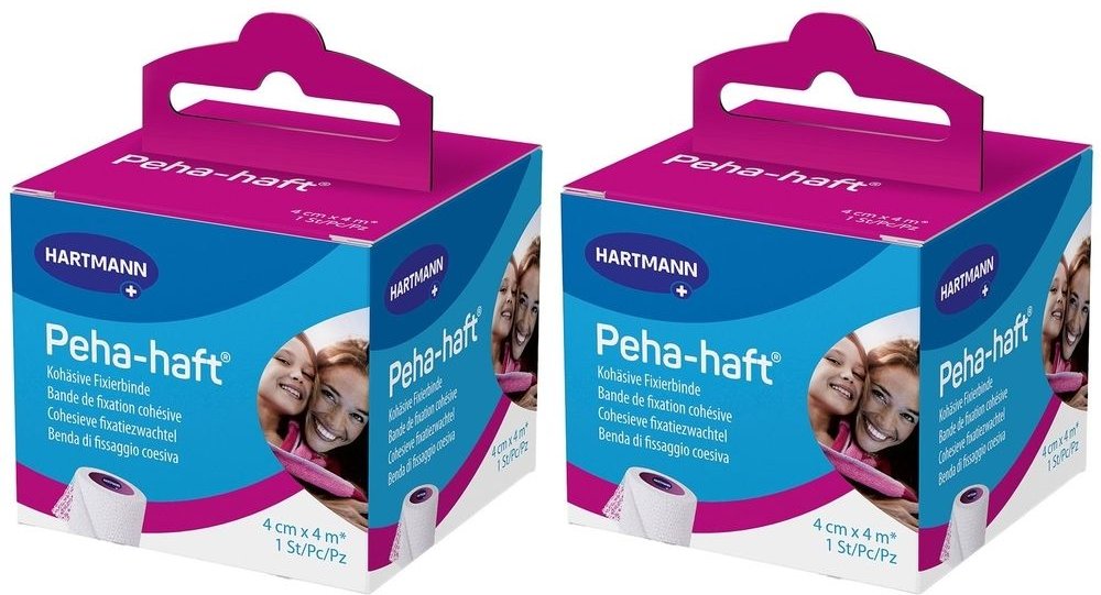 Peha-Haft Fixierbinde 4 cmx4 m 2x 2x1 St Binden
