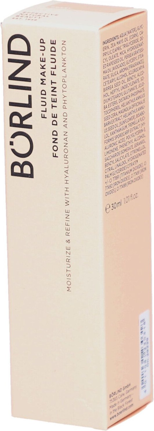 Börlind Fluid Make-up honey 30 ml Tube