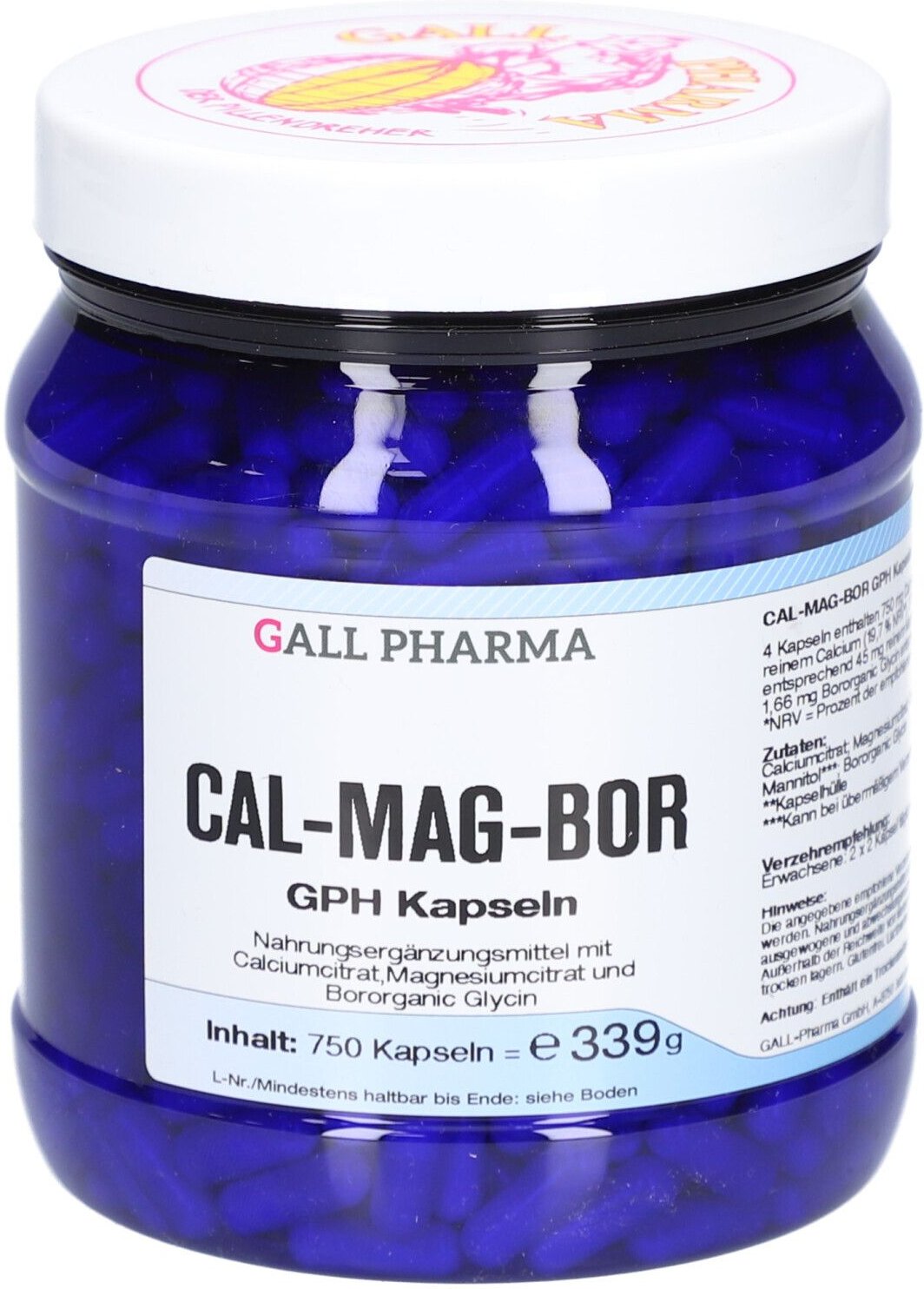 CAL-MAG-Bor GPH Kapseln 750 St