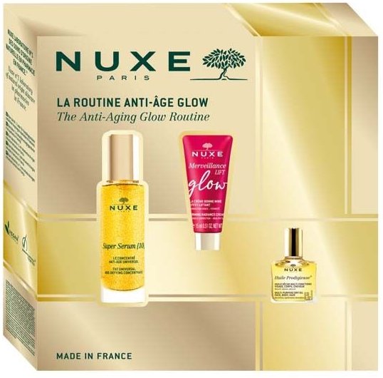 Nuxe Set 24 Sup.Ser.30+Merv.LIFT Glow 15+Hp 10 1 St Kombipackung