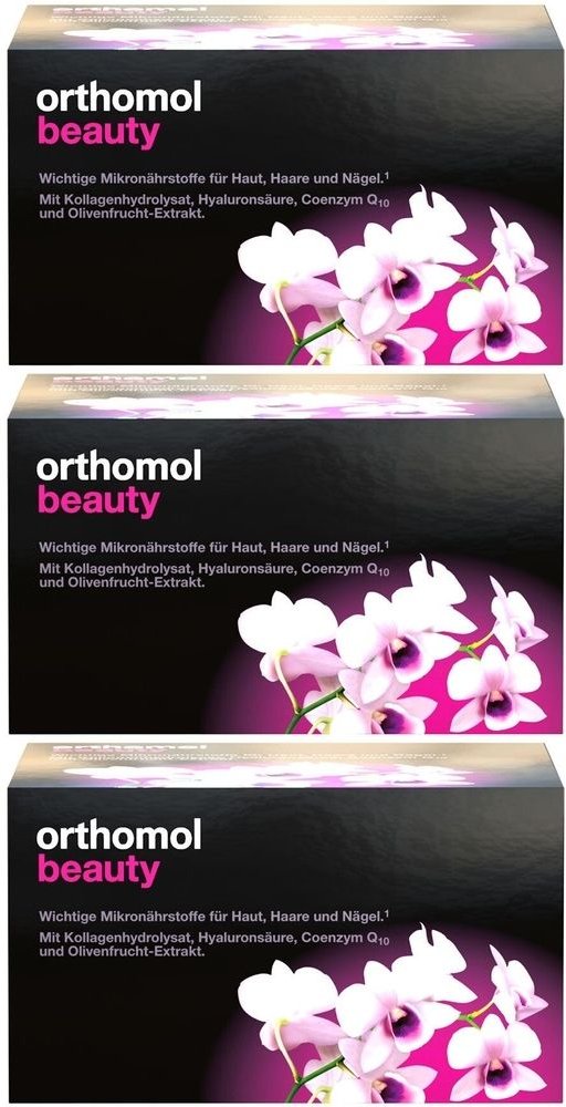 Thumbnail - Orthomol Beauty Nachfüllpackung mit Trinkampullen 3x 3x30 St