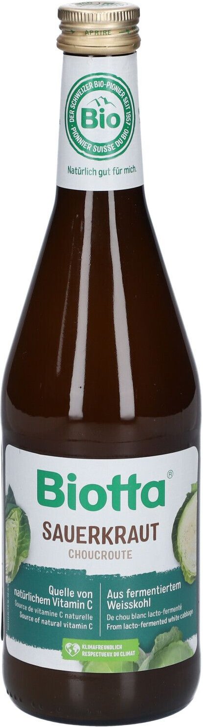 Biotta Sauerkraut Saft CH 500 ml
