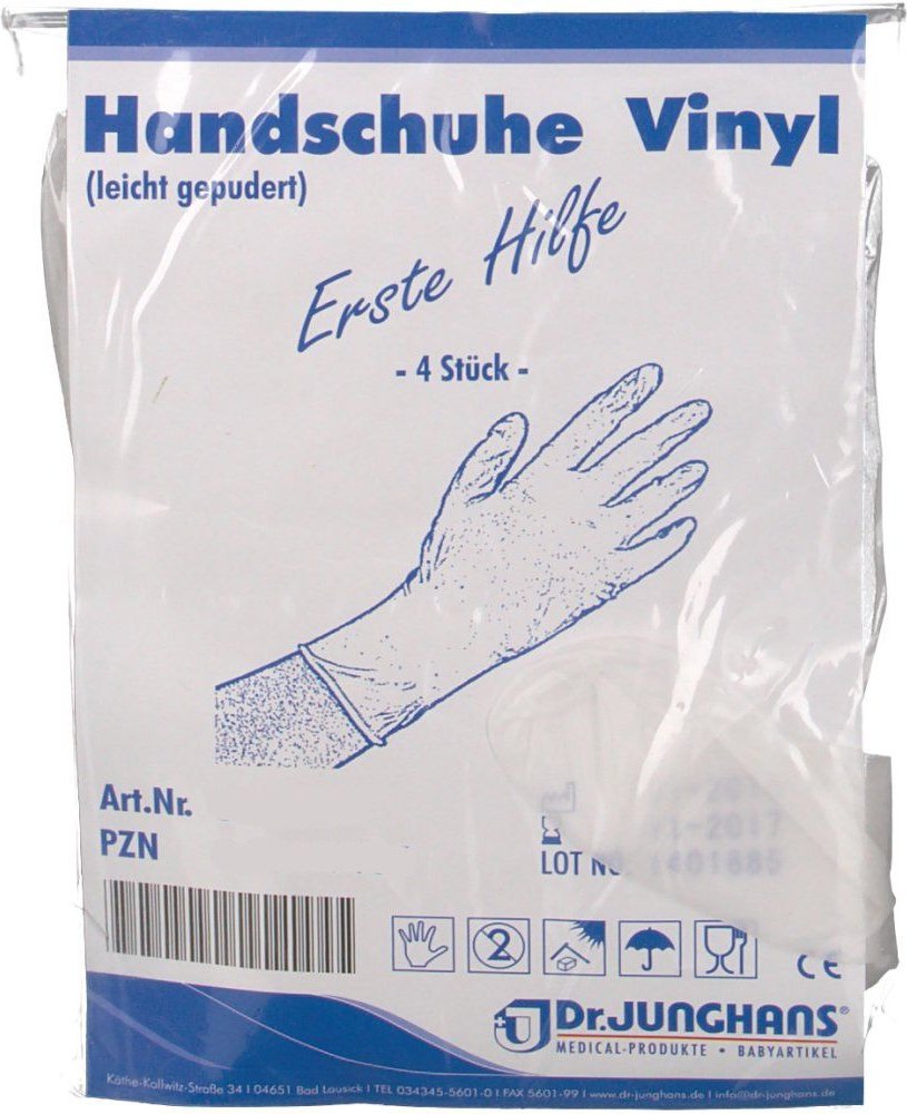 Handschuhe Einmal Vinyl mitt