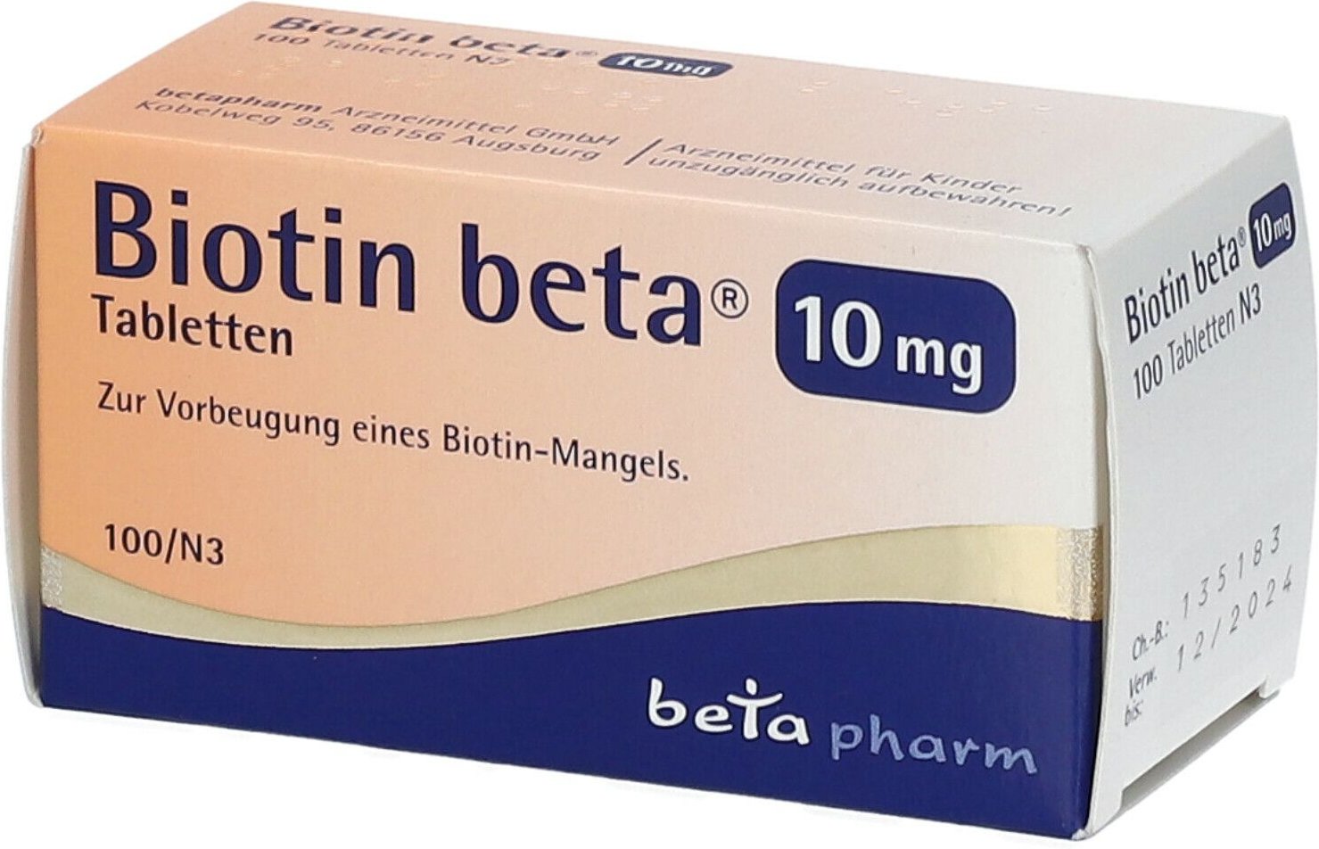 Thumbnail - Biotin beta 10 mg Tabletten