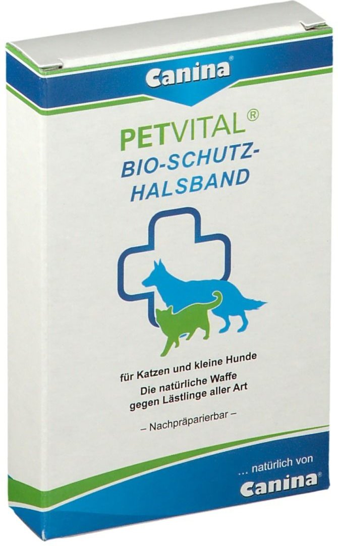 Petvital Bio Schutz Halsband klein 35 cm vet. 1 St