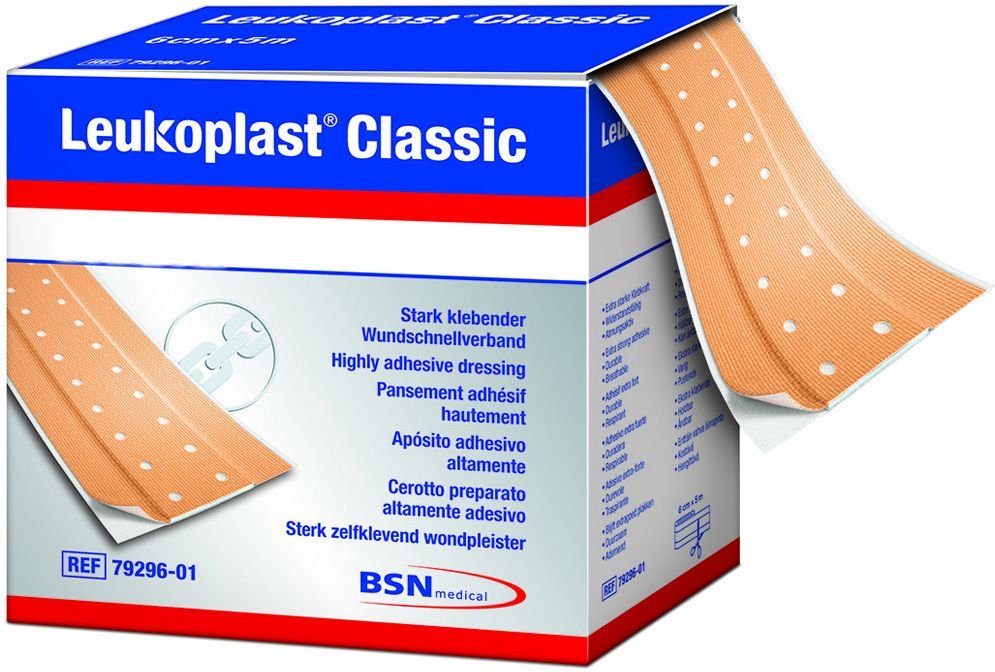 Leukoplast Classic Pflaster 8 cmx5 m Rolle 1 St