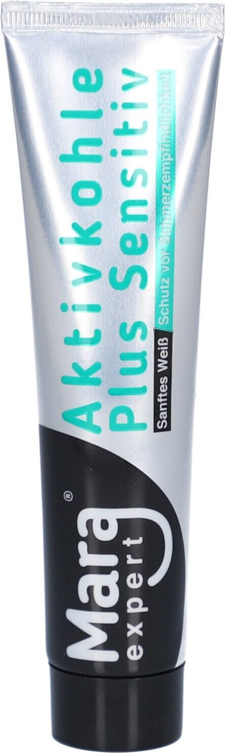 Mara Expert Aktivkohle & sensitive Zahncreme 75 ml Zahnpasta
