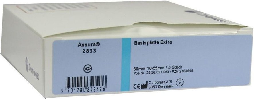 Assura Basisp.extra Rr60 10-55mm m.Gürtelb. 5 St Basisplatte