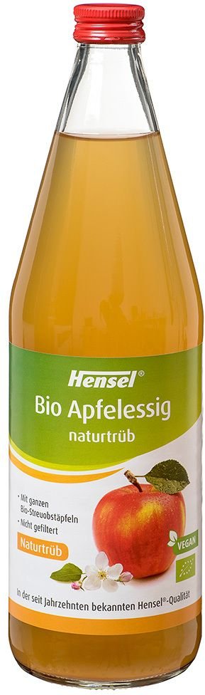 Thumbnail - Hensel Apfelessig naturtrüb Bio 750 ml Flüssigkeit