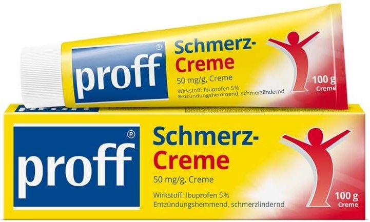 Proff Schmerzcreme 50 mg/g 100 g Creme