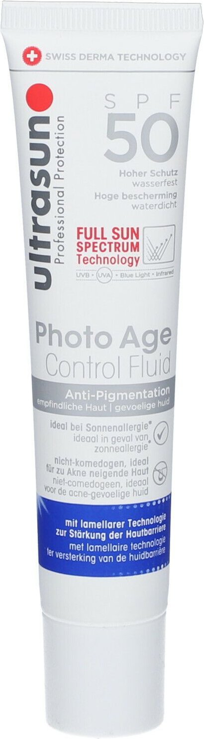 Thumbnail - Ultrasun Photo Age Anti-Pigm.Contr.Fluid SPF 50 40 ml Gel