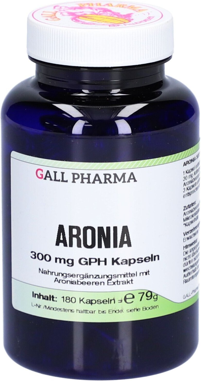 Aronia 300 mg GPH Kapseln 180 St