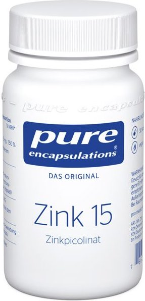 Pure Encapsulations Zink 15 Zinkpicolinat Kapseln 30 St