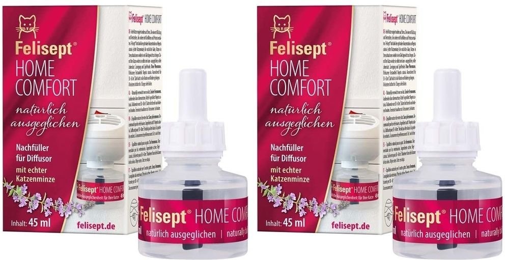 Felisept Home Comfort Nachfüllflakon f.Katzen 2x 2x30 ml Flüssigkeit