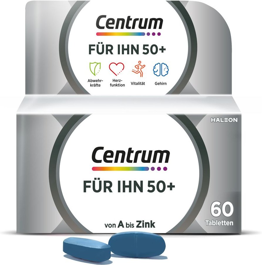 Centrum für Ihn 50+ Capletten 60 St Tabletten