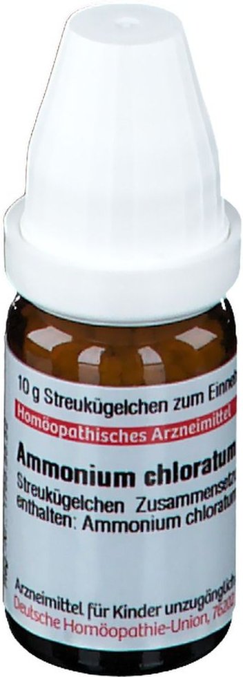 Ammonium Chloratum D 12 Globuli 10 g