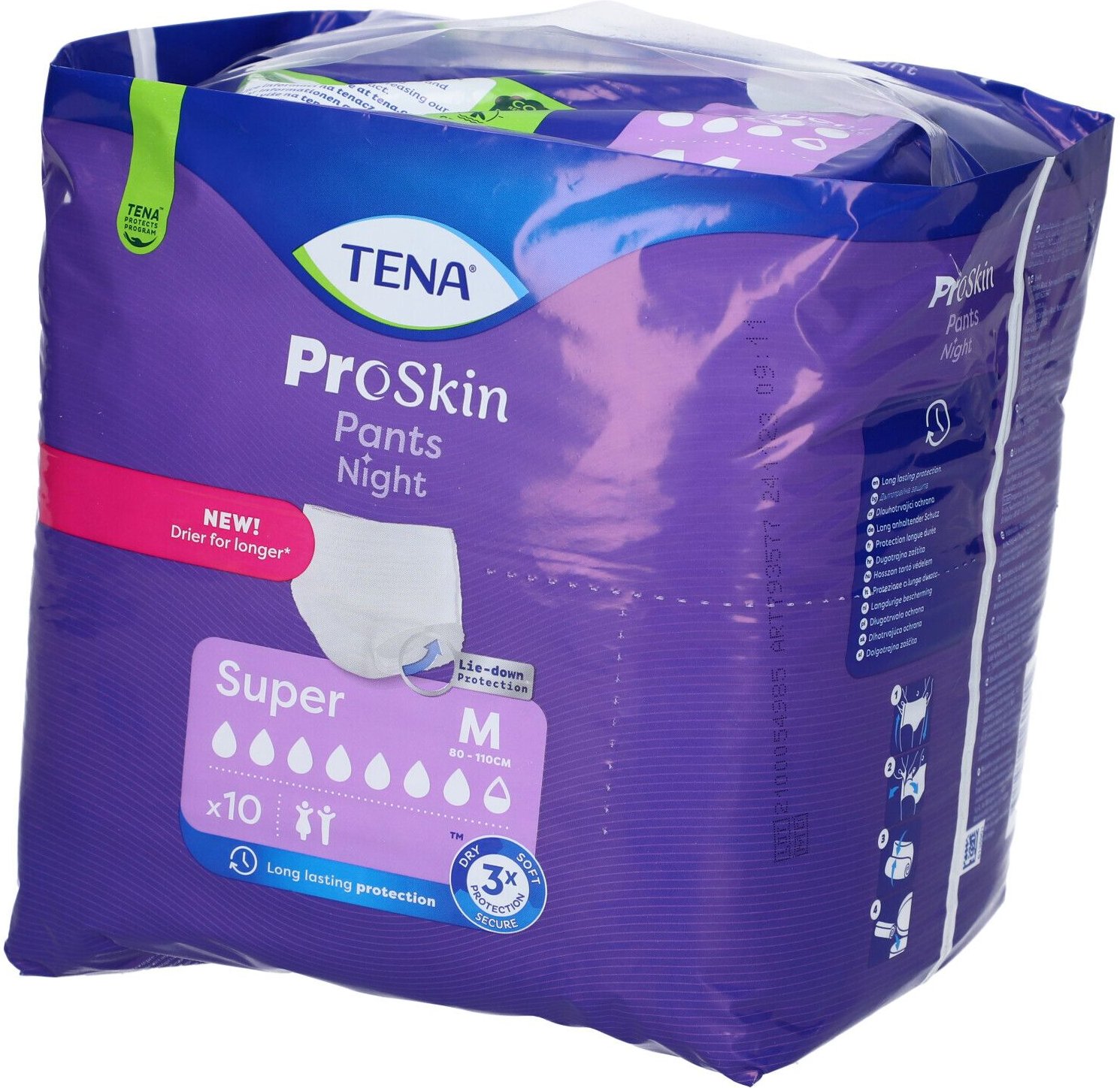 Tena Pants Night Super M 10Pz 10 St Windeln