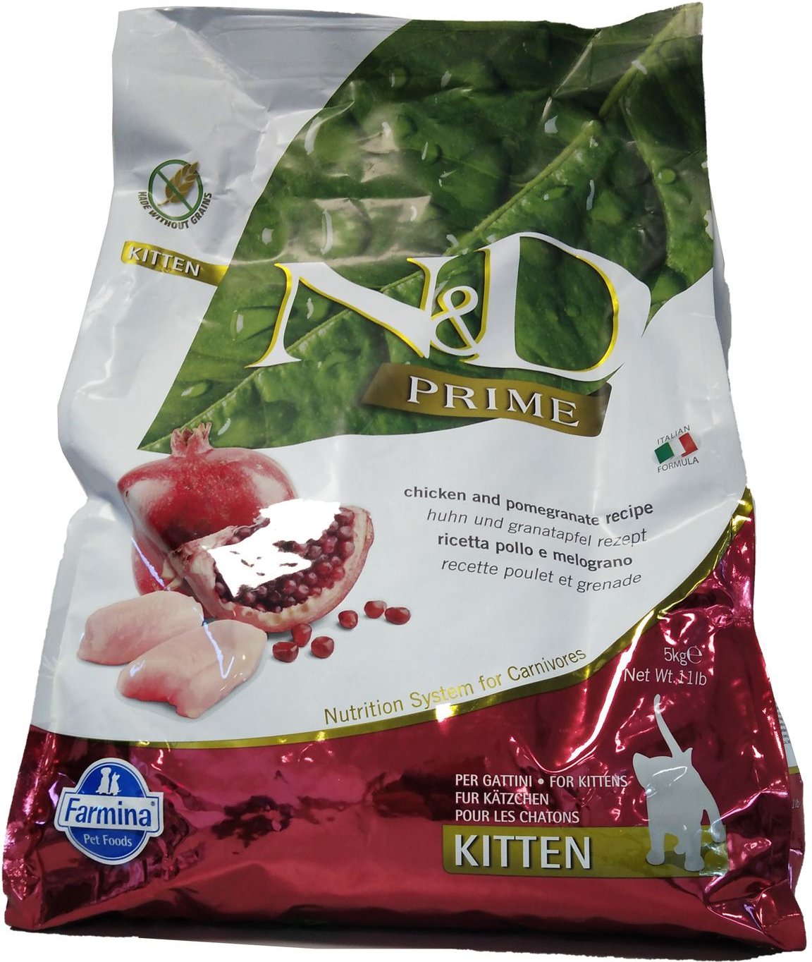 N&D Prime CAT Chick&Pom Kit5Kg 5000 g Pellets