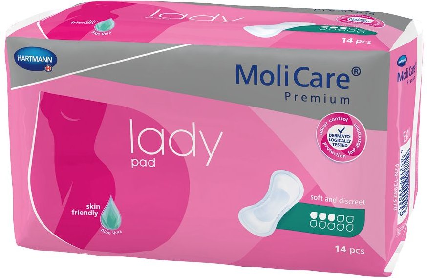 Molicare Premium lady Pad 3 Tropfen 14 St Einlagen