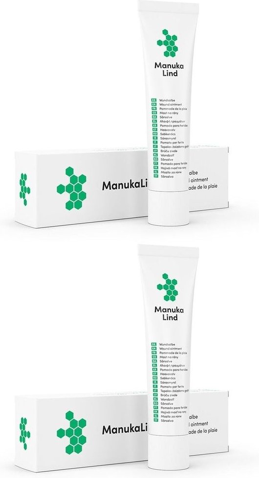 Manukalind Wundheilsalbe 2x 2x75 g Salbe
