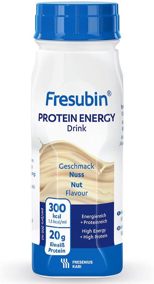 Thumbnail - Fresubin Protein Energy Drink Nuss Trinkflasche 24x200 ml Lösung