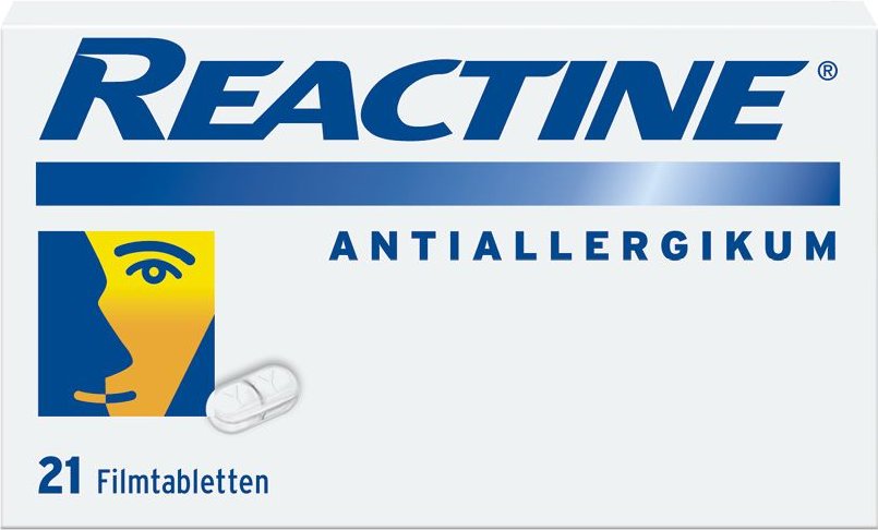 Thumbnail - REACTINE Cetirizin Allergietabletten