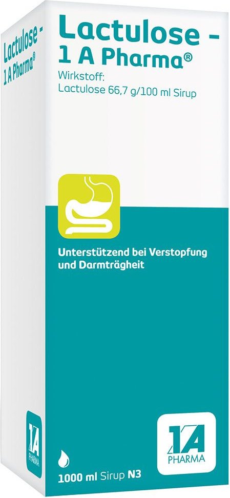 Lactulose-1A Pharma Sirup 1000 ml