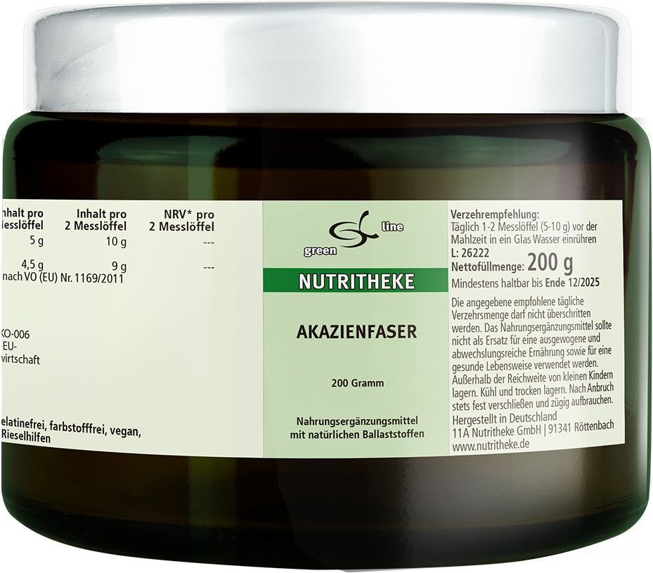Akazienfaser Pulver 200 g