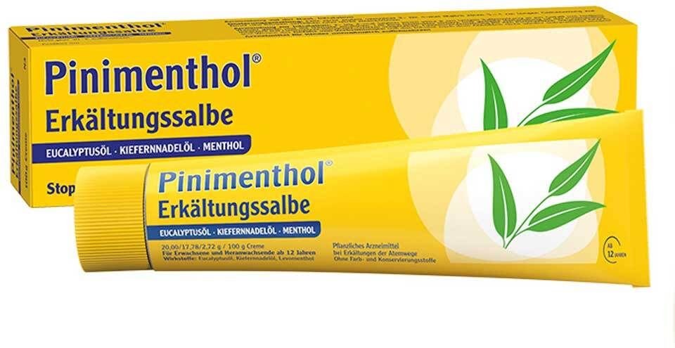 Pinimenthol Erkältungssalbe Eucal./Kiefern./Menth. 100 g Creme