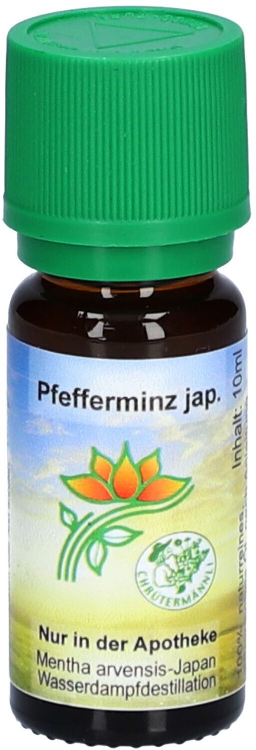Pfefferminzöl Jap mentha arvens Chrütermännli 10 ml Ätherisches Öl