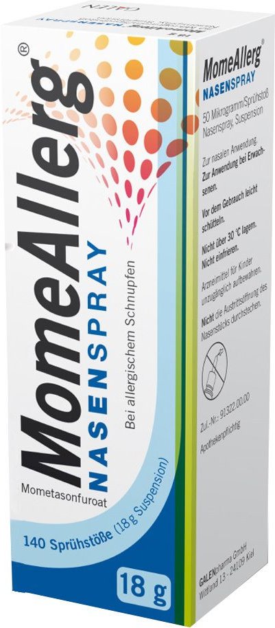 Momeallerg Nasenspray 50 µg/Sprühstoß 140 Sprühst. 18 g