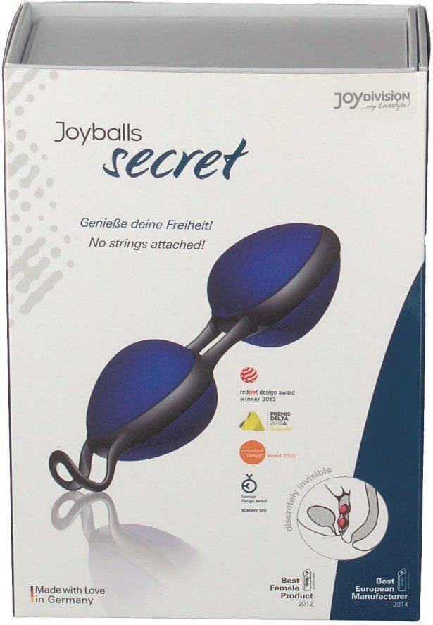 Thumbnail - Joyballs secret blau-schwarz 1 St Beckenbodentrainer