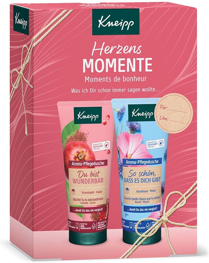 Kneipp Geschenkset Herzens Momente 2x200 ml Kombipackung