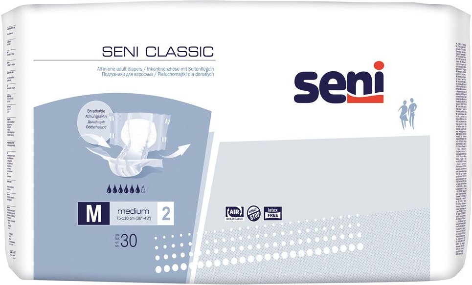 Seni Classic Inkontinenzslip M 30 St Windeln