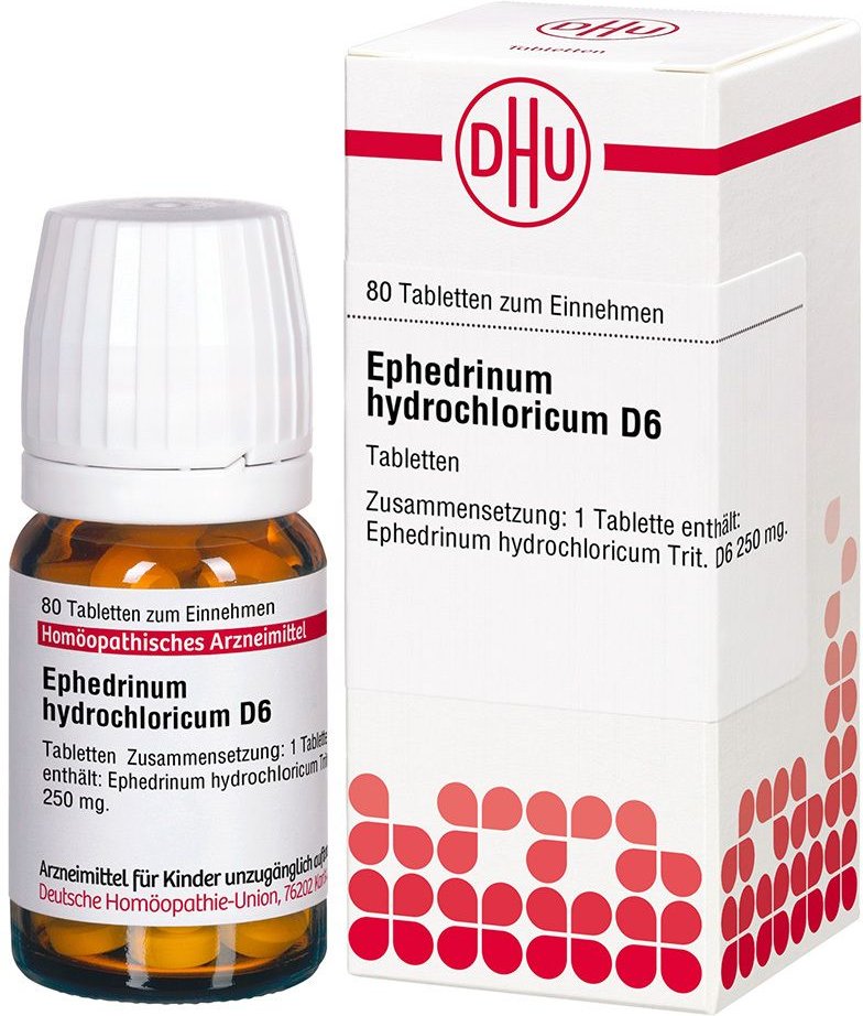 Ephedrinum hydrochloricum D 6 Tabletten 80 St