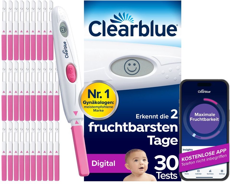 Clearblue Ovulationstest digital 30 St Test