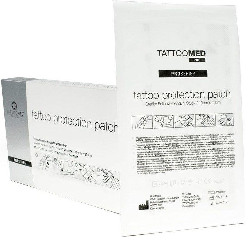 Tattoomed tattoo protection patch 2.0 10x20 cm 20 St Pflaster