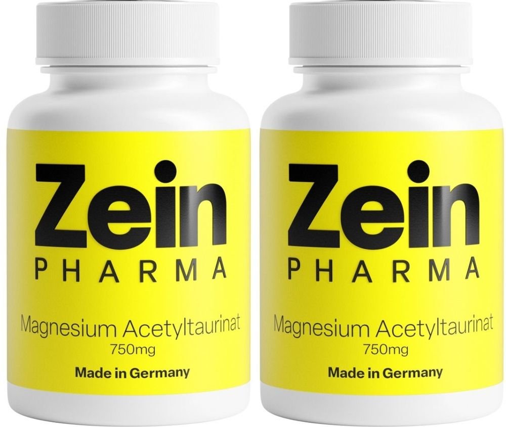 Magnesium Acetyltaurinat Kapseln ZeinPharma 2x 2x30 St