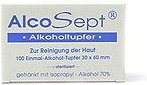 Alkoholtupfer Alcosept 100 St Stäbchen