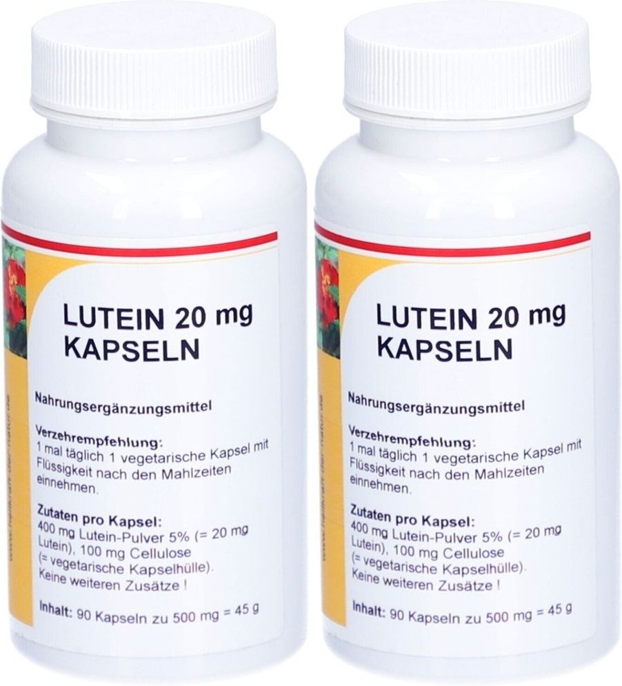 Lutein 20 mg Kapseln 2x 2x90 St