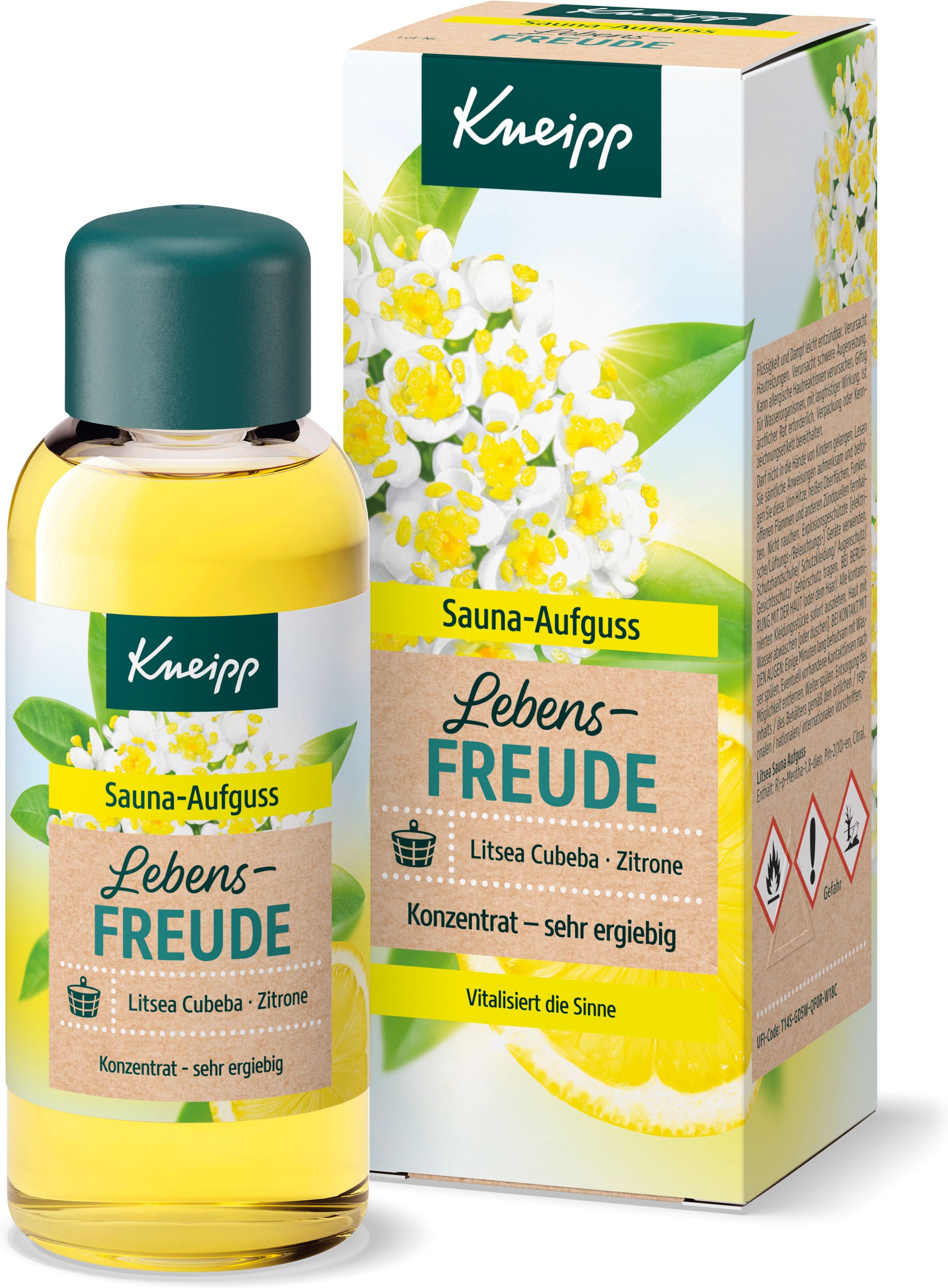 Kneipp Sauna Aufguss Lebensfreude 100 ml Flüssigkeit