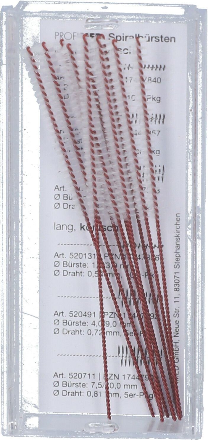 PM Spiralbürste am langen Draht zyl.3 mm