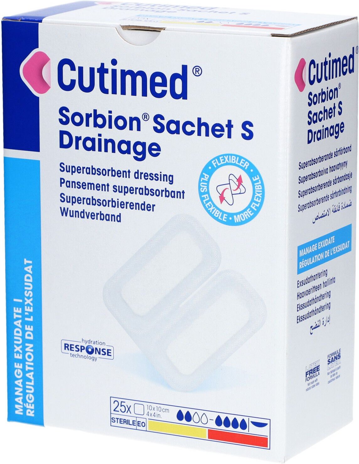 Cutimed Sorbion Sachet S Drainage 25 St Pflaster