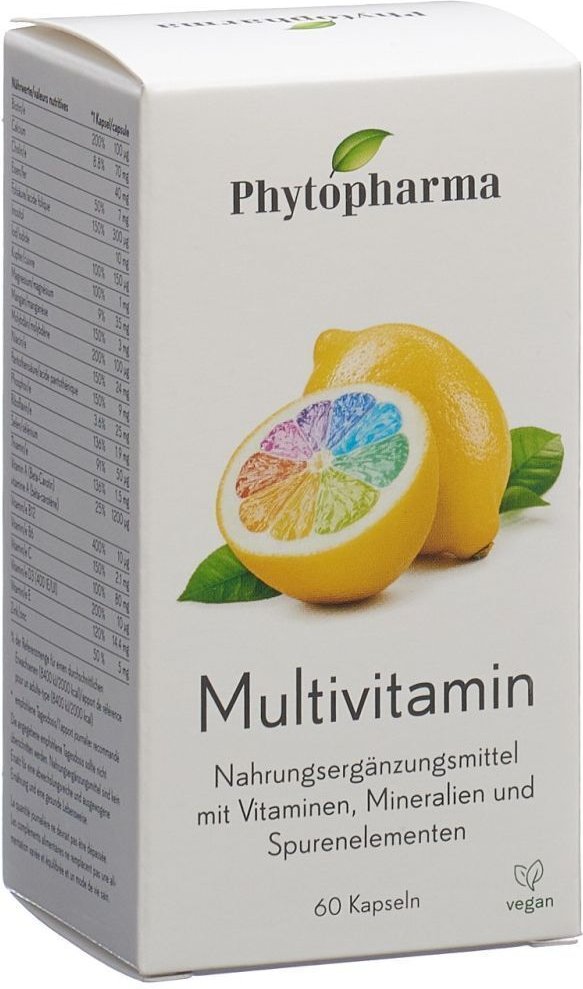 Thumbnail - Phytopharma Multivitamin Kaps Ds 60 Stk St Kapseln