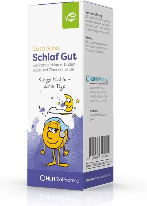 Casa Sana Schlaf Gut Tropfen zum Einnehmen 30 ml